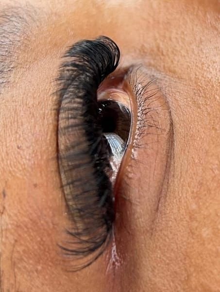 Volume lash extensions at Sarah's Beauty Clinic